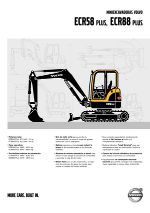 Bageri gusjeničari Volvo ECR88