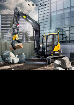 Bageri gusjeničari Volvo ECR88D