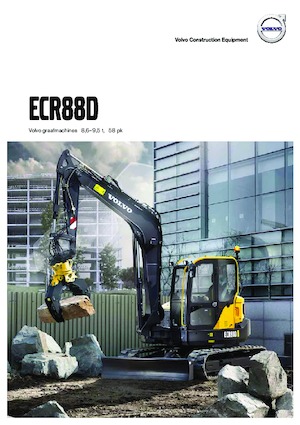 Bageri gusjeničari Volvo ECR88D