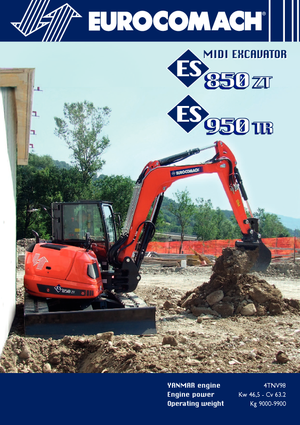 Bageri gusjeničari Eurocomach ES 850 ZT