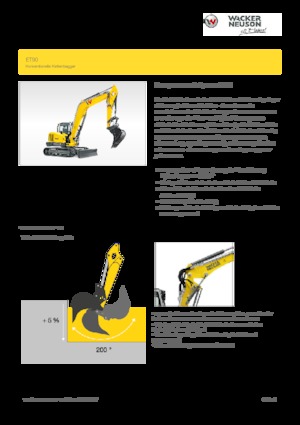 Bageri gusjeničari Wacker Neuson ET90