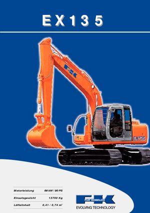 Bageri gusjeničari Fiat Kobelco EX 135 M
