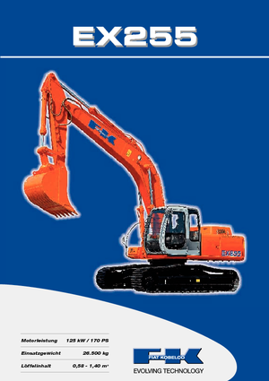 Bageri gusjeničari Fiat Kobelco EX 255 ELM