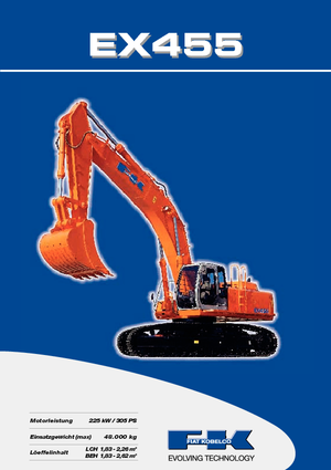 Bageri gusjeničari Fiat Kobelco EX 455 LCH