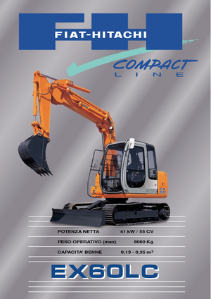 Bageri gusjeničari Fiat-Hitachi EX 60 LC 5