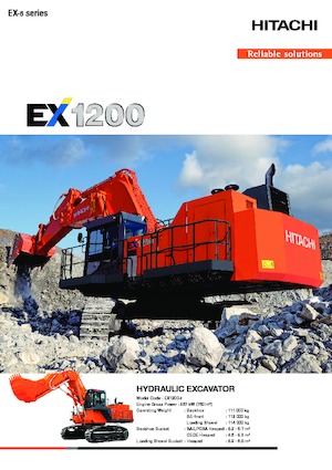 Bageri gusjeničari Hitachi EX1200-6