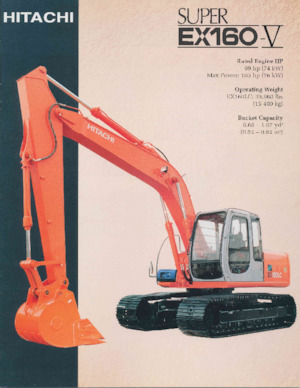 Bageri gusjeničari Hitachi EX160