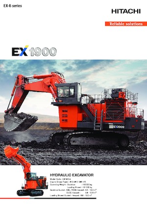 Bageri gusjeničari Hitachi EX1900-6