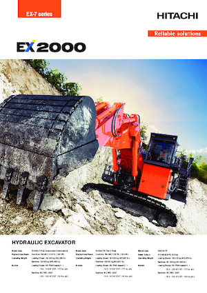 Bageri gusjeničari Hitachi EX2000-7