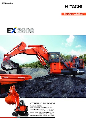 Bageri gusjeničari Hitachi EX2600-6
