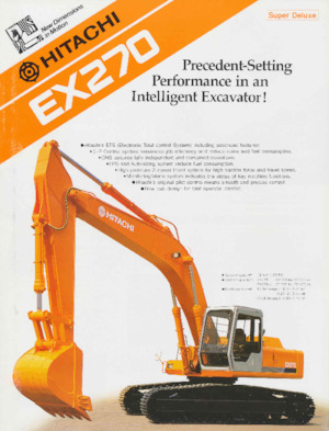 Bageri gusjeničari Hitachi EX270