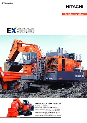 Bageri gusjeničari Hitachi EX3600-6