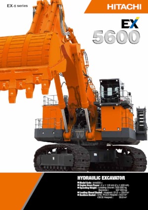 Bageri gusjeničari Hitachi EX5600-6
