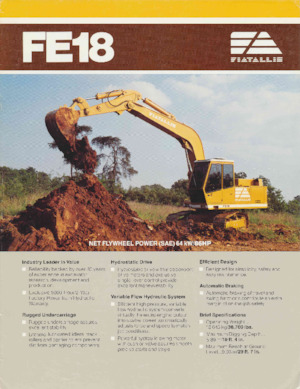 Bageri gusjeničari Fiatallis FE18