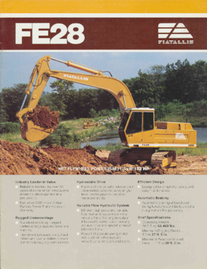 Bageri gusjeničari Fiatallis FE28