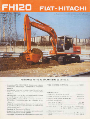 Bageri gusjeničari Fiat-Hitachi FH 120