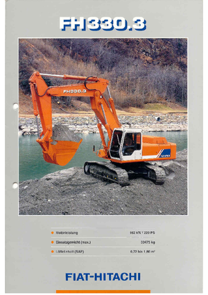 Bageri gusjeničari Fiat-Hitachi FH 330.3 BEH