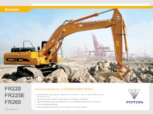 Bageri gusjeničari Foton Lovol FR260D