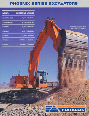 Bageri gusjeničari Fiatallis FX240LC