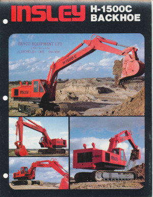 Bageri gusjeničari Insley H-1500C