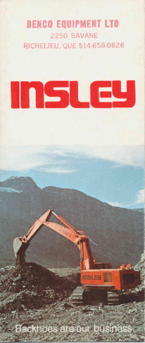 Bageri gusjeničari Insley H-2500C