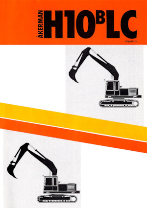 Bageri gusjeničari Akerman-Volvo H10BLC