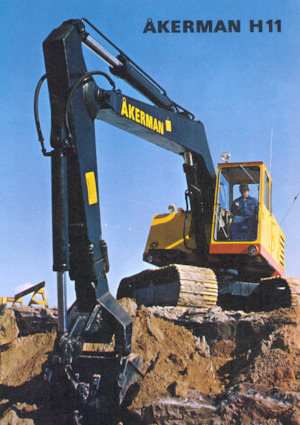 Bageri gusjeničari Akerman-Volvo H11