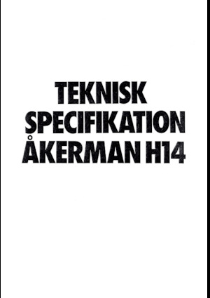 Bageri gusjeničari Akerman-Volvo H14