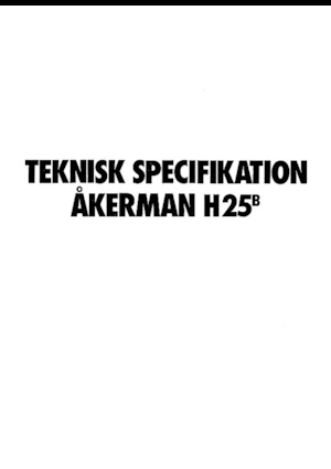 Bageri gusjeničari Akerman-Volvo H25B