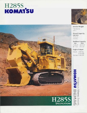 Bageri gusjeničari Komatsu H285S