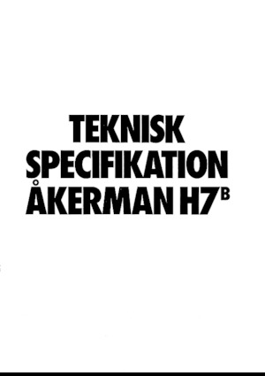 Bageri gusjeničari Akerman-Volvo H7B