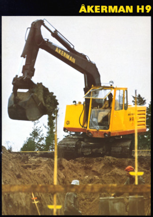 Bageri gusjeničari Akerman-Volvo H9