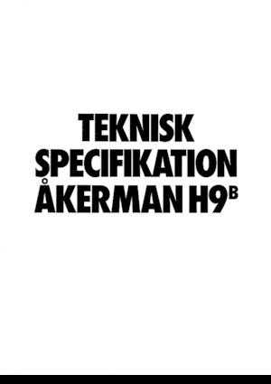 Bageri gusjeničari Akerman-Volvo H9B