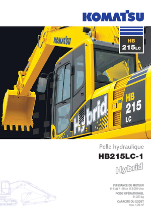 Bageri gusjeničari Komatsu HB215LC-1