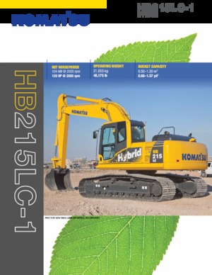 Bageri gusjeničari Komatsu HB215LC-1