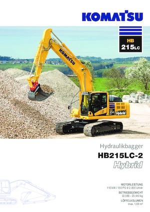 Bageri gusjeničari Komatsu HB215LC-2 