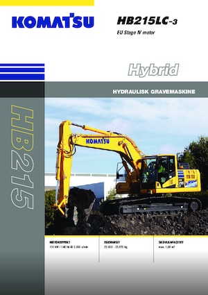 Bageri gusjeničari Komatsu HB215LC-3