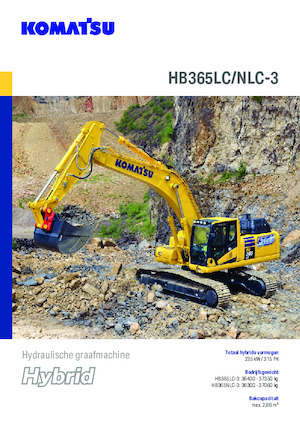 Bageri gusjeničari Komatsu HB365LC-3E0