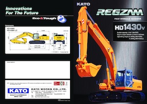 Bageri gusjeničari Kato HD1430V