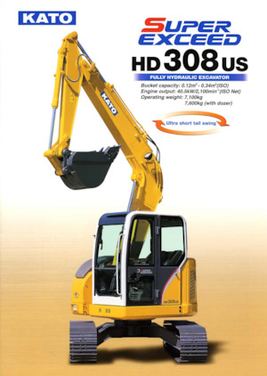 Bageri gusjeničari Kato HD308US