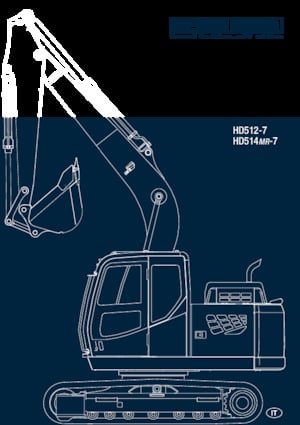 Bageri gusjeničari Kato Imer HD514MR-7