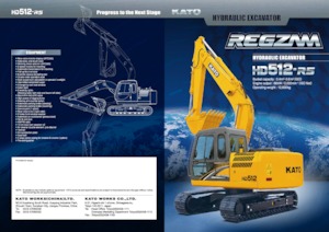 Bageri gusjeničari Kato HD512-R5