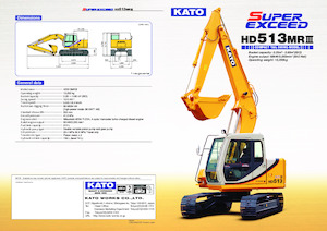 Bageri gusjeničari Kato HD513MRIII