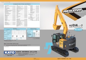 Bageri gusjeničari Kato HD514MR-7