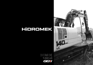 Bageri gusjeničari Hidromek HMK 140 LC