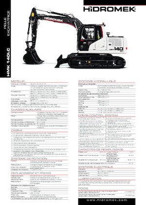 Bageri gusjeničari Hidromek HMK 140 LC