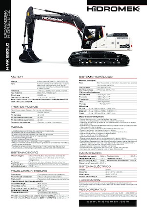 Bageri gusjeničari Hidromek HMK 220 LC