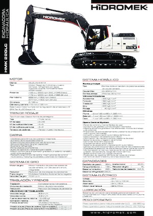 Bageri gusjeničari Hidromek HMK 220 LC