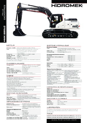 Bageri gusjeničari Hidromek HMK 220 LC