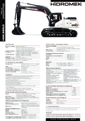 Bageri gusjeničari Hidromek HMK 220 LC